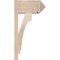 Ekena Millwork Imperial Arts & Crafts Smooth Outlooker, Douglas Fir, 7 1/2"W x 14"D x 26"H OUT08X14X26IMP03SDF - alternate 3